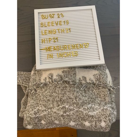 Loft Turtleneck Polar Bear Tassel Sweater - Picture 10 of 10